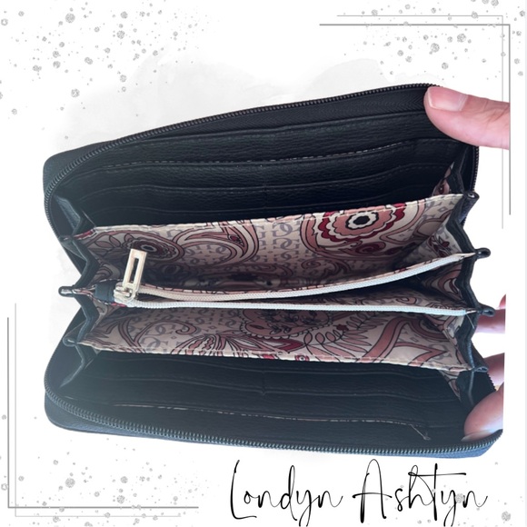 GUESS Black and gold wallet - Picture 3 of 5